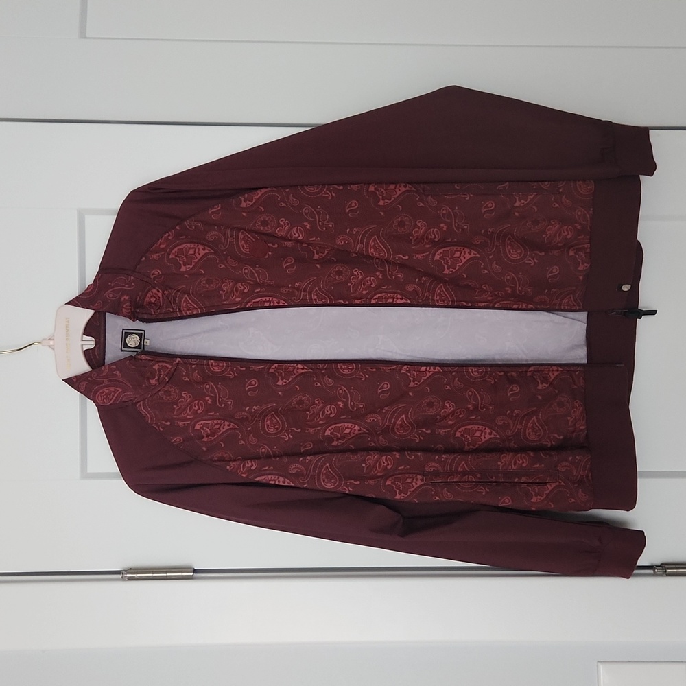 Pretty Green Paisley ZipUp